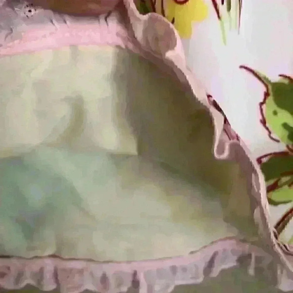 Patchwork pinafore a-line girl dress 3-4 - Picture 7 of 7